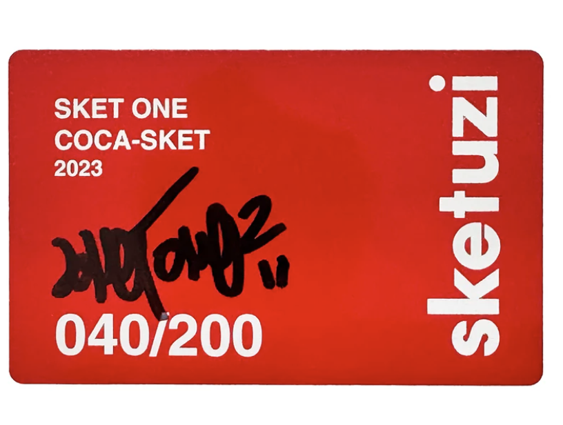 ShoeuZi Kikkosk OG J-ldn Par Sket One - Art Toy édition Limitée 126/200 - Neuf